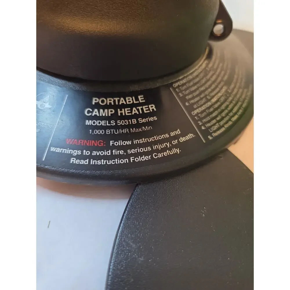 NEW Coleman SportCat Catalytic Propane Heater Portable 1,000 BTU Model 5031